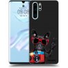 Picasee silikónový čierny obal pre Huawei P30 Pro - Francúzsky Buldoček