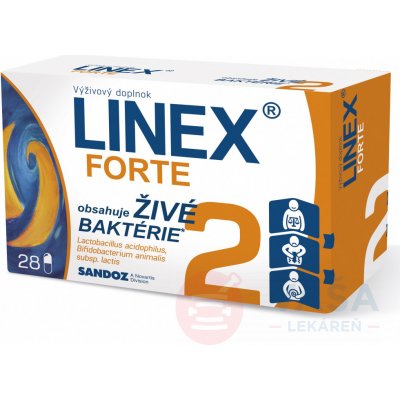 Sandoz LINEX Forte 28 kapsúl