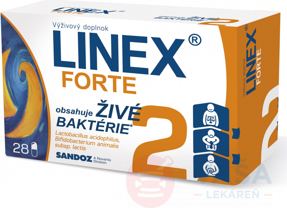 Sandoz LINEX Forte 28 kapsúl