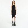 Urban Classics Ladies Rib Knit Neckholder Dress Black L