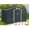 InternetovaZahrada - Záhradný domček XXL 277×319×192 cm - antracit