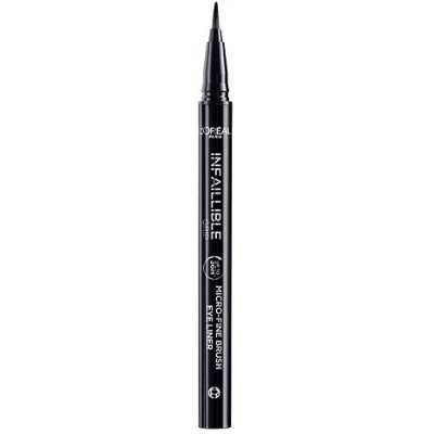 L'ORÉAL PARIS Infaillible Grip 36h Micro-Fine liner 01 Obsidian black, čierna očná linka, 0,4 g