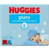HUGGIES Vlhčené obrúsky Pure Triplo 3 x 56 ks vlhčené utierky