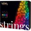 Twinkly - Strings Multicolor RGB 100 Led / 8cm space / BT / WiFi / IP44 TWITWS100STP-BEU