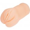 Masturbátor-vagína s vibráciami 650g-AFRODYTA