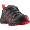 Salomon XA Pro V8 CSWP K 416142 magnet/black/poppy dětské nízké nepromokavé boty - 26 EUR