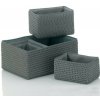 KELA KL-21783 Sada košů RIMOSSA 5ks plast šedá