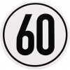 DEMA Rýchlostná nálepka 60 km/h, 200 mm