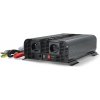 NEDIS měnič napětí/ čistá sinusoida/ 24 V DC/230 V AC 50 Hz/ 2000 W (4000 W špička)/ USB-A / USB-C/ 2x zásu PIP200024EBK