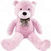 Miś Gustaw Gustaw Plyšový medveď veľký XXL (ružový, 130 cm) Classico plyšový medveď, plyšová hračka XXL, plyšová hračka plyšová hračka Giant Teddy