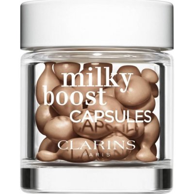 Clarins Milky Boost Capsules rozjasňujúci make-up kapsuly odtieň 06 30x0,2 ml