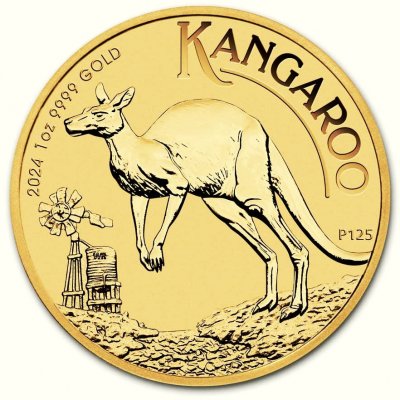 Perth Mint - Zlatá minca Australian Kangaroo 1 oz
