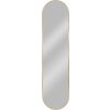 Baltica Design Tiny Border Pastille zrkadlo 40x155 cm oválne zlatá 5904107905754