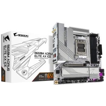 Gigabyte B650M AORUS ELITE AX ICE