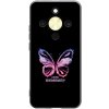 Picasee silikónový čierny obal pre Honor Magic8 Lite 5G - Diamanty Purple