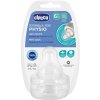 Chicco cumlík na fľašu Perfect 5/Well Being fyziologický na kašu 2 ks V001517