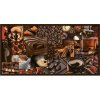 Obkladové panely 3D PVC TP10007980, rozmer 960 x 480 mm, mozaika káva Espresso, GRACE