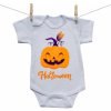 Boodyy Body s krátkym rukávom Halloween tekvica 62 (2-4 mesiace)