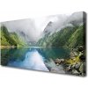 Obraz Canvas Hora jazero príroda 100x50 cm