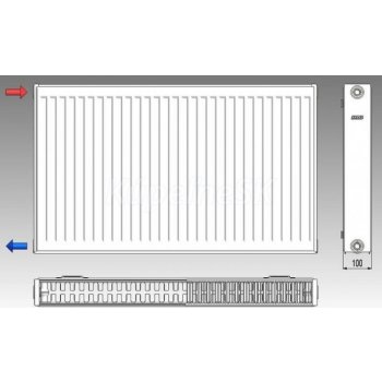 Korad Radiators 22K 600 x 1600 mm