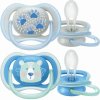 Avent Philips cumlík 6-18m Ultra air pastel chlapec na utišovanie silikón 2 ks