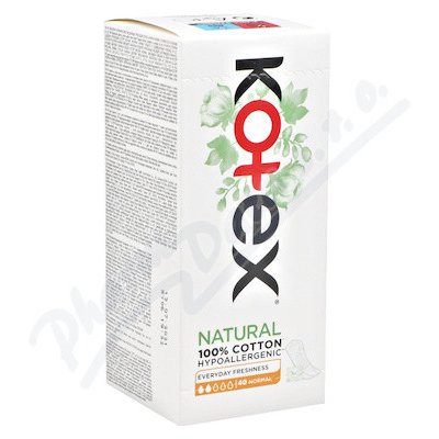 Kotex Liners Natural Normal 40 ks