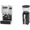 Gaggia New Classic E24, stainless steel + ECM C-Manuale 54, anthracite