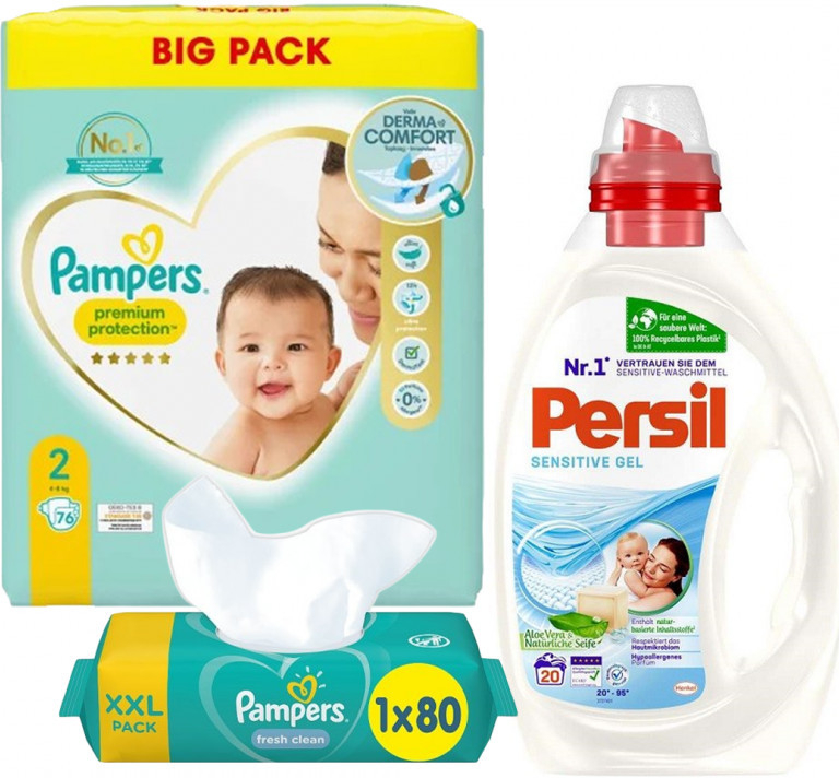 Pampers Premium 2 76 ks