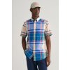 KOŠEĽA GANT REG INDIAN MADRAS SS SHIRT RICH BLUE