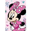 Jerry Fabrics Detská deka Minnie Mouse 02 Fleece