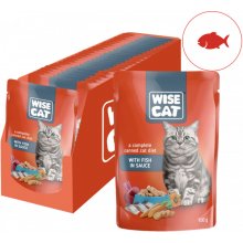 Wise Cat s rybou v jemnej omačke 24 x 100 g