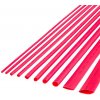 Zmršťovacie bužírky 6,5mm červené 1m (10ks)