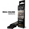 AK Interactive WEAPONS - SET 3 REAL COLORS MARKERS