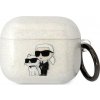 Karl Lagerfeld Karl Lagerfeld KLA3HNKCTGT kryt Airpods 3 transparentní Glitr Karl&Choupette