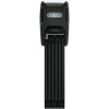 Cyklistický zámok ABUS Bordó Alarm 6000KA/90 SH black OS