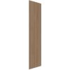 Denpanels Akustický panel WOOD Orech prírodný MDF čierna plsť 240 x 60 x 2 cm