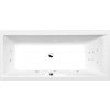 Masážna vaňa Polysan Cleo 160x70 cm Attraction Hydro akrylát ľavá aj pravá 73611.3010