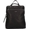 Dámsky kožený batoh/kabelka Lagen BLC-22/1908 čierny