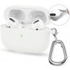 Silikónové puzdro Enkay Hook case biele – Apple AirPods 4