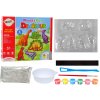 Lean Toys DIY sada na výrobu sadrových magnetiek - Dinosaury
