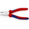 KNIPEX Kombinované kliešte KNIPEX, chróm, 180 mm, 2f návlek rukoväte