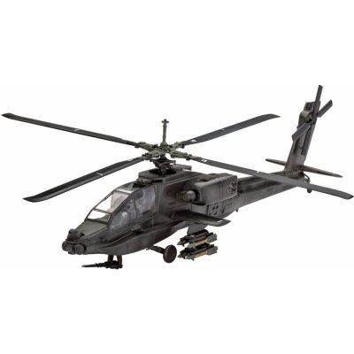 Revell plastikový model vrtulníku AH-64A Apache 04985 1:100