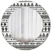 Boho minimalista Boho minimalista Okrúhle dekoračné zrkadlo na stenu lsdo-00031