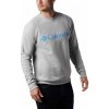 Columbia Lodge Crew Pánska Mikina Farba: Grey Heather Azure Blue, Veľkosť: XXL 1861748039