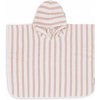 Jollein Osuška pončo Stripe Wild Rose