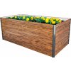 STREND PRO Garden Záhon Strend Pro Garden, 200x100x77cm, 3D dizajn drevo, kov, vyvýšený