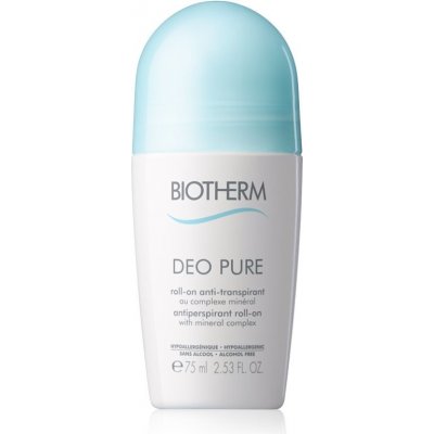 Biotherm Deo Pure antiperspirant roll-on with Tri-Active Mineral Complex 75 ml