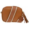 NovaKabelka.sk Bala Camel s prídavným popruhom IV kožená talianska crossbody kabelka camel