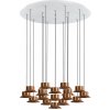 Estiluz MAINE R100.17S copper (Závesné LED svietidlo.)