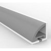 SJ-Tec SJ-LN1616R vertikálne/horizontálne ohybný rohový silikónový profil pre LED